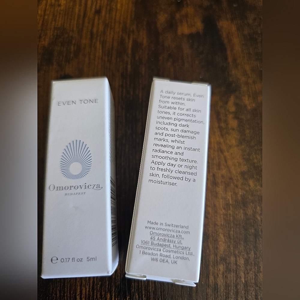 NEW! Omorovicza, Even Tone Serum, 5ml Each, BUNDLE of 2! - Picture 2 of 6